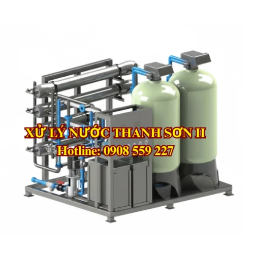 Hệ thống xử lý nước nhiễm mặn công suất 1m3- 200m3/h