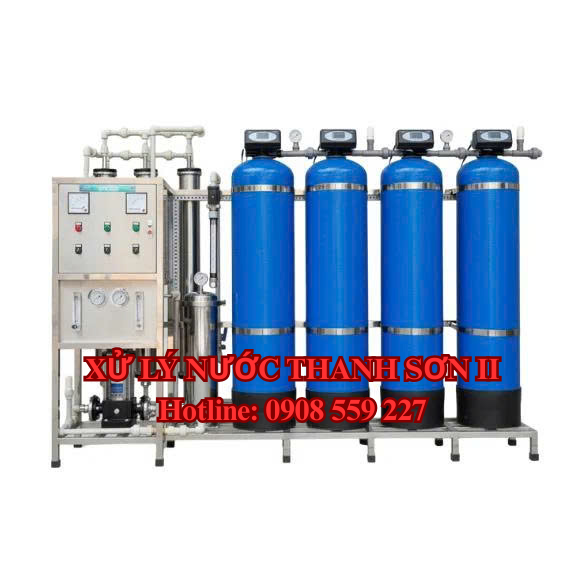 Hệ thống xử lý nước nhiễm mặn công suất 750L/H